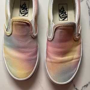 Kids rainbow vans